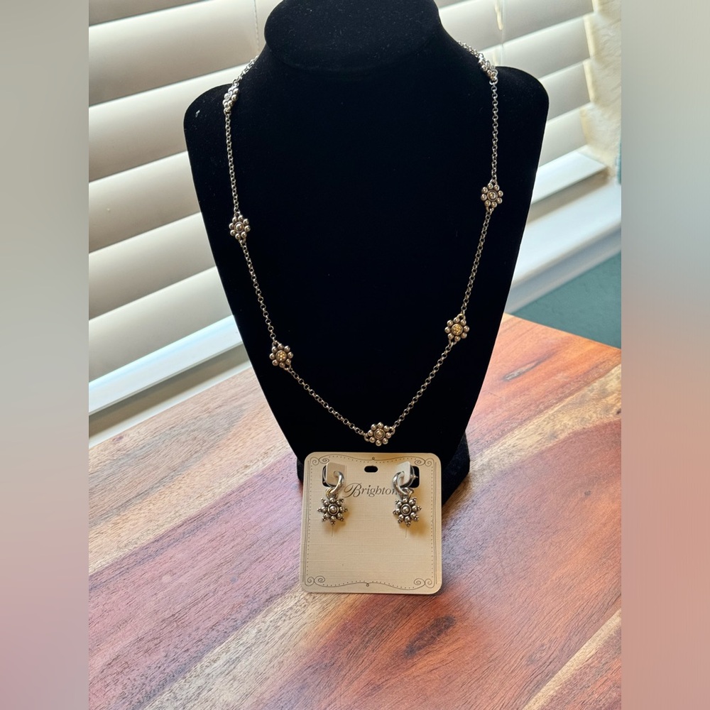 Brighton Meridian Necklace and Telluride Earrings set.